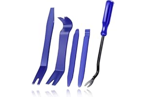 BABBBLISIO 5 pcsCar Trim Removal Tool Kit Upholstery Repair Kit Trim Removal Tools Trim Removal Tool Car Door Audio Panel Trim Removal Set car Tools & Equipment Trim Removal Tool Terminal Removal Tool Kit