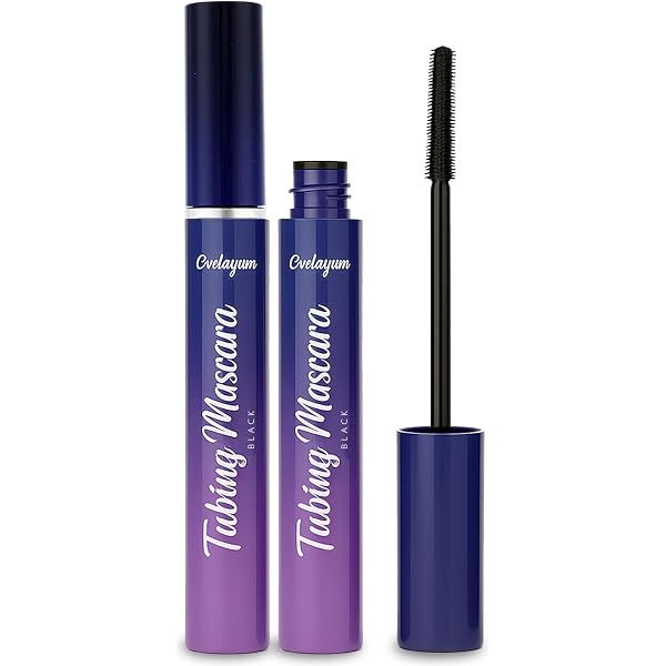 Overrich Wimpernserum & Mascara Set – Wasserfeste Tusche Für Volumen Und Definition (2 Stück)
