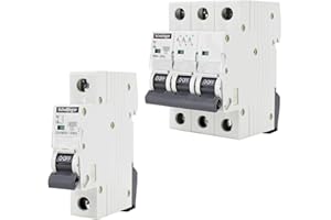 ASVENDO Schelinger Sicherungsautomat LS 10A bis 32A 1-polig 3-polig B 16A