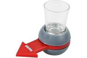MVS Wholesale Funny Drinking Party Game - Spin The shot (Large), Great Ice Breaker For House Parties, Complete In Gift Box, Ideal Fathers Day, Birthday Present, Stocking Filler, Secret Santa