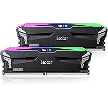 Lexar ARES RGB DDR5 RAM 32GB Kit (2x16GB) 6400 MHz, DRAM 288