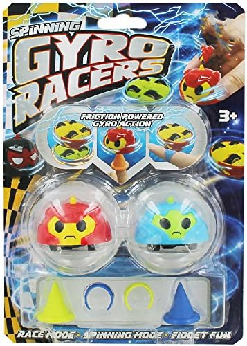 TheWorks Assorted Spinning Gyro Racers
