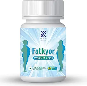 Xovak Pharma | Ayurvedic Fatkyor Weight Loss Capsules - Advanced Fat Burner Supplement (60 Capsules)