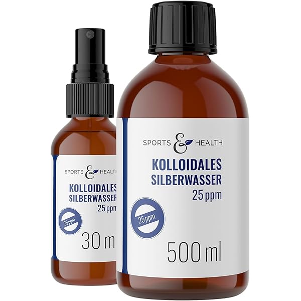 Dorado Superfoods Kolloidales Silber 25 Ppm - 500 Ml In Braunglasflasche