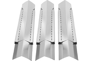 WELL GRILL 30,5 cm hasta 66 cm, distribuidor de llama ajustable, de acero inoxidable, protector de calor para Brinkmann, Landmann, Campingaz, Burnhard y la mayoría de barbacoas de gas