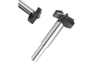 Corintian Wiertło Forstner HSS – wiertło do drewna Ø 10-50 mm, precyzyjne wiertło z końcówką centrującą, idealne do miękkiego drewna, twardego drewna, płyt wiórowych i tworzyw sztucznych