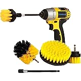 YIHATA Spazzola per Trapano, 4PCS Spazzole per Trapano Elettrico, Spazzola Rotante Pulizia, Elettrica Set di Spazzole Pulizia