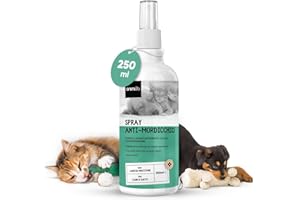 ANIMIGO Spray Repellente per Gatti e Cani 250ml, Sapore Amaro, Dissuasore per Gatti e Cani, Spray Anti Graffi Gatto e Cane con Ingredienti Naturali, Disabituante Gatti, Spray Repellente Per Cani Senza Alcool
