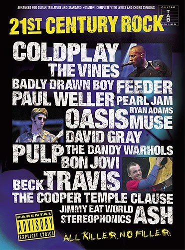 21st Century Rock Tab. Partitions pour Tablature Guitare(Boîtes d'Accord)