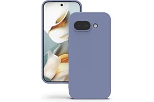 YATWIN Etui do Google Pixel 9A, Miękkie Silikonowe Pokrowce z Precyzyjnymi Wycięciami na Aparat, Ultracienki Design, Ochrona 360° z Podniesionymi Krawędziami - Lawendowy Szary