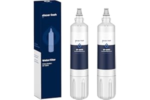 GLACIER FRESH Filtro dell'acqua di ricambio per filtro dell'acqua Sub-Zero 4204490, 4290510, 9030868, confezione da 2