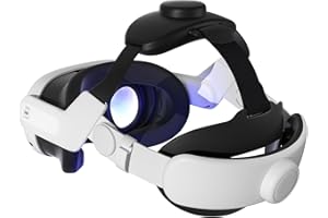 ZYBER Verstellbarer druckfreier Kopfgurt für Meta Quest 3S/3 VR Kopfgurt Ersatz für Quest 3/3S Zubehör für mehr Komfort und Stabilität, Universal Fit für alle Kopfgrößen