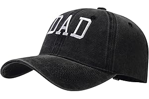 SRTUMEY Mom and Dad Hats Fathers Day Mom Dad Gifts Hat Embroidered Adjustable Baseball Caps Gift for Couples Parents Hat