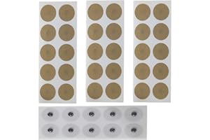 KSOIQPU 4 Bögen Magnetpflaster Magnetische Akupressur Pflaster Akupunktur Magnetic Patches Magnetische Akupressur Patches für Magnetfeldtherapie Knie Rückenentlastung Erwachsene（insgesamt 40pcs）