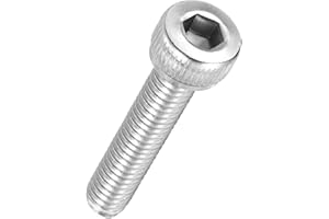 Kozelo 50pcs Socket Head Cap Screws - [M4-0.7 x 20mm] 304 Stainless Steel Allen Socket Drive for Electrical Motor 3D Printing Fan Engine Replacement Use, Silver