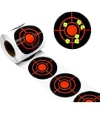 Lot 100 Autocollants Réactifs Pour Tir – Cibles éclaboussures 15,2 Cm – Jaune Fluorescent Haute Visibilité – Anti-éclaboussures, Adhésives – Pour Entraînement Précision 10-15 M