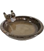wildlife home Abreuvoir pour oiseaux debout avec pied I Distributeur de nourriture pour oiseaux en fonte résistant au gel pour jardin et balcon I Bain d' oiseaux I Mangeoire pour oiseaux sauvages wildlife home Abreuvoir pour oiseaux debout avec pied I Distributeur de nourriture pour oiseaux en fonte résistant au gel pour jardin et balcon I Bain d' oiseaux I Mangeoire pour oiseaux sauvages