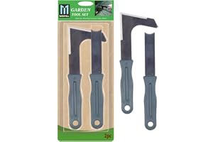 MIDHILL® 2 PACK PATIO WEED MOSS REMOVER Garden Paving Brick Drive Clean Tools HEAVY DUTY SET