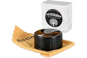 SOUND HARBOR Rosin Violin Professional Dark Rosin Premium Super Sensitive Rosin for Violin Viola and Cello