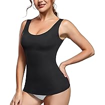 Canotta Modellante Donna - Intimo Snellente Senza Cuciture - Controllo Pancia E Fianchi - Nero - Foto 5