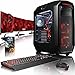 Produktbild VIBOX Species-X RL780-587 Gaming PC Computer mit Spiel Bundle, 3X Triple 27 Zoll HD Monitor (4,7GHz Intel i7 6-Core, ASUS Strix Radeon RX 580 Grafikkarte, 16Go DDR4 RAM, 240GB SSD, 3TB HDD, Ohne OS)