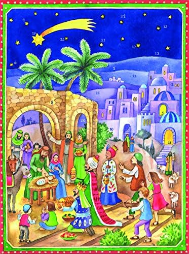 Advent Calendar "See the stable of Bethlehem !"