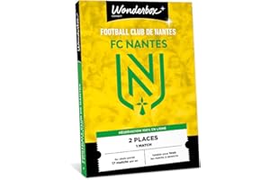 TICK&BOX Ticketbox - FC Nantes - Match en Duo - Coffret Cadeau - Idée Cadeau Divertissement