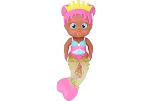 Bloopies Shimmer Mermaids Julia - Giocattolo da bagno e acqua da collezione Una sirena che schizza acqua e fa bolle! Giocattolo regalo per ragazze e ragazzi dai 18 mesi in su