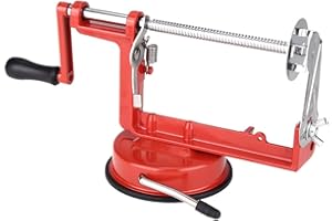 Oumij1 Potato Slicer Spiral Cutter, Stainless Steel Manual Spiral Potato Cucumber Tornado Twister Cutter Vegetable Fruit Chips Making Too