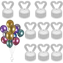 YAYNO 8 Pièces Poids Pour Ballons Support Pour Ballons Poids