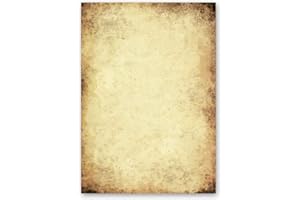 PAPER-MEDIA 20 fogli di carta da lettera decorati CARTA ANTICA DIN A4