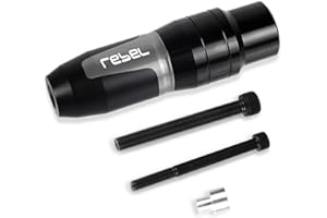 AFGIFT Für H┐onda Rebel CMX 500 300 250 CMX500 CMX300 CMX250 Motorrad Fallschutz Sturzpads Crash Pads Auspuffschutz Sturzpads Motorrad (Farbe : Titanium, Size : Rebel)