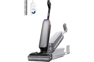 Tineco Floor One S7 Artist odkurzacz szczotkowy, bezprzewodowy, mocne ssanie 22 kPa, czyszczenie dwustronne, bateria 50 minut, spłaszczanie do 180°, czyszczenie w temp. 85°C, ochrona przed plątaniem