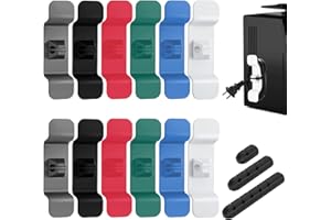 PKCHYE Kabelaufwicklung für Küchengeräte 15 Stück Kabelaufwicklung für Küchengeräte Kabelaufwicklung Kabelaufwickler für Küchengeräte Kabelhalter Selbstklebend für Küchen, Büros