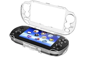 TNP PRODUCTS TNP ClearHard Case für PS Vita 1000 - Transparent Full Cover Crystal Clear Schutzhülle mit Snap-In Protector für Sony PSV 1000