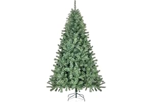 Nataland Albero di Natale Artificiale Verde Modello Cornor Altezza 240 Cm, Abete Super Folto con Effetto Realistico e Rami Con Aghi Anticaduta