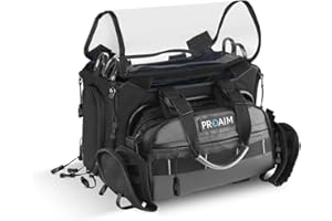 PROAIM Audio Cine Cube Bag w Top Clear TPU. pour mixeurs sonores et récepteurs sans Fil. (P-CBAM-01)