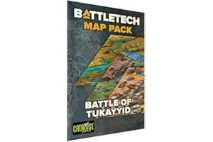 BattleTech | Map Pack | Battle of Tukayyid | Expansion | Miniature Game | Catalyst Game Labs | Ages 14+