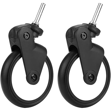 TOYANDONA 5 Zoll Kinderwagen Ersatzreifen Vorne Hinten  Geruscharmer Gummi  Reifen Mit Rutschfestem Profil, Stodmpfend & Langlebig Fr Babywalker &  Buggys