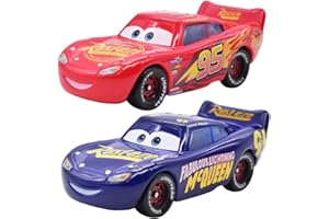 FISAPBXC MccQueen Giocattolo, Modello di Auto Giocattolo, Auto Giocattolo per Bambini, Regalo di Compleanno, Giocattoli per Bambini Ragazzo Ragazza, Bambini Regalo, 2pcs