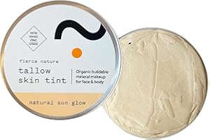 Fierce Nature Tinted Sun Balm Natural Sun Glow Tallow Skin Tint