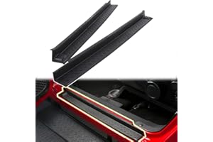 TDHLW Kit de Protectores de umbral de Puerta, Protectores de Entrada de Puerta para Jeep Wrangler JK JKU 2007-2017, Piezas de Accesorios de 4 Puertas, Protector de umbral de Puerta,2 Doors