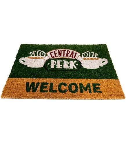 Friends Zerbino Zerbino Central Perk Cafe Tappetino d'ingresso in gomma adulte