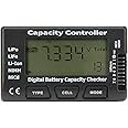 Eujgoov Battery Capacity Controller Digital Battery Checker Battery Balancer for Li Ion NiCd NiMH