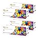 Produktbild Toner Bank 4-Packung Toner Kartuschen Schwarz Kompatibel mit JUMBO ( 2000 Seiten ) TN-1050 für Brother HL-1110 1110E 1110R 1112 1112E 1112R 1210W 1212W, Brother MFC-1810 1810E 1810R 1815R 1910W, Brother DCP-1510 1510E 1510R 1512 1512E 1512R 1610W 1612W
