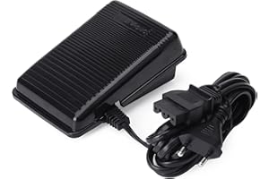 AKOZON Parti della macchina da cucire a pedale del controller a pedale 1pc per spina europea a farfalla 220V pedale macchina cucire universale da singer comando per electronic 1408 macchi