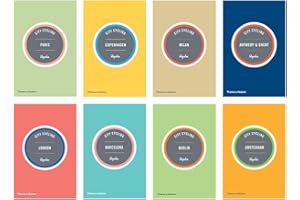 City Cycling Europe: Slipcased set of 8 paperback volumes, including Paris, Milan, London, Copenhagen, Berlin, Barcelona, Antwerp & Ghent and Amsterdam