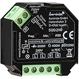 Zigbee 3.0 Aktor Mini für Lichtschalter/Wechselschaltung, 230V - Phasenabschnitt (Dimm-Aktor)