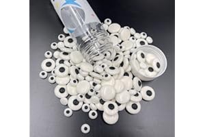 SONSMER Décorations au sucre comestibles en forme de globes oculaires pour gâteaux, cupcakes, biscuits, crème glacée, tasse, 120 g (assortiment de tailles)