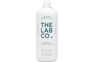 The Lab Co. Everyday Laundry Conditioner Fragrance Free 1 litre Fabric Softener for 40 loads Unscented Non-Bio Sensitive